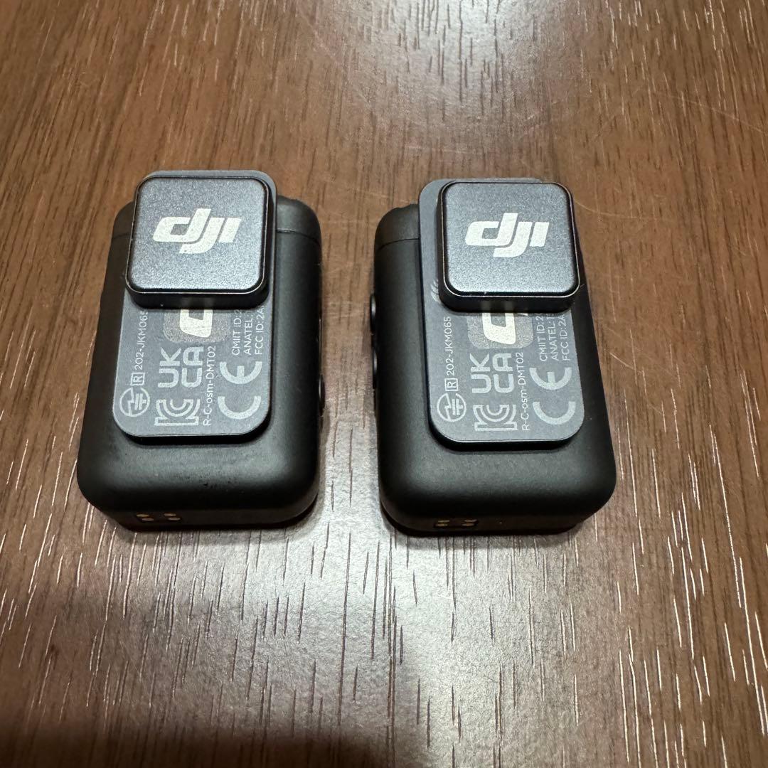 【月末特別価格】DJI MIC2 ワイヤレス マイク カメラ 撮影 映像