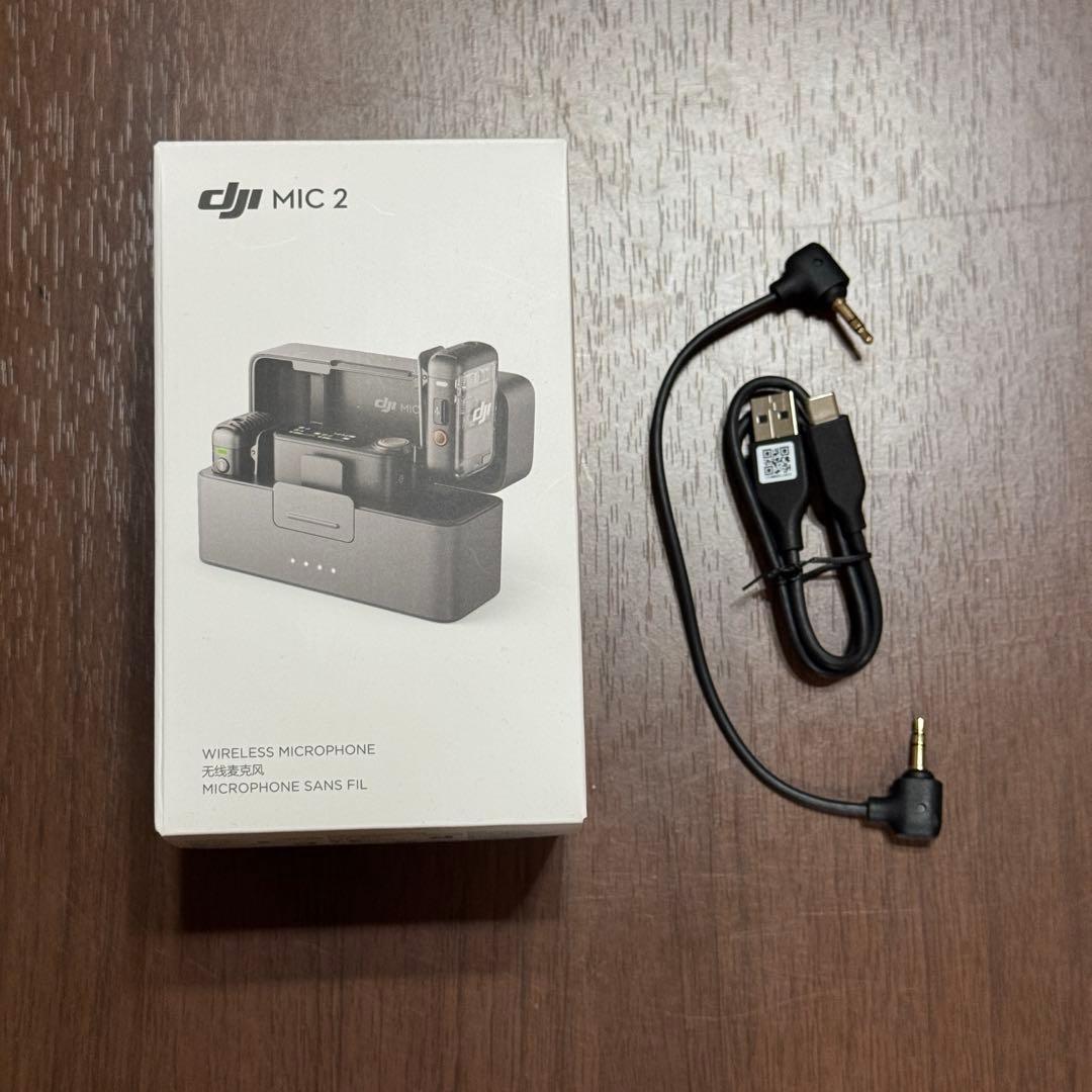【月末特別価格】DJI MIC2 ワイヤレス マイク カメラ 撮影 映像