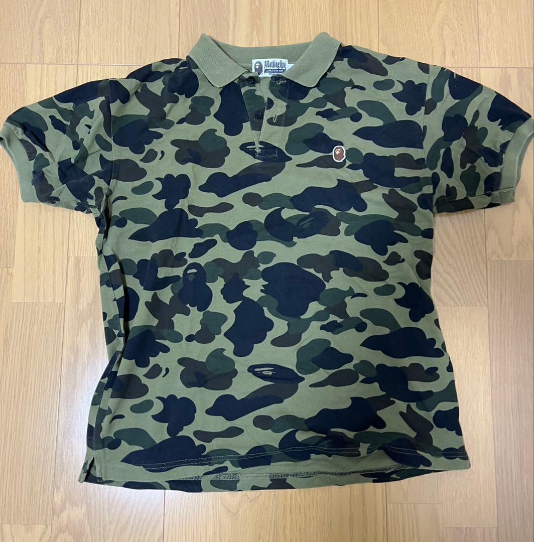 トップス 1ST CAMO ONE POINT POLO
