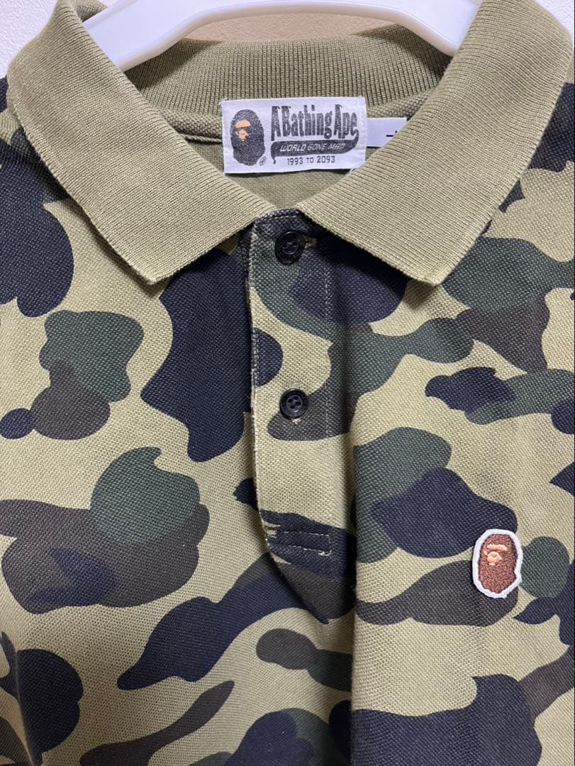 トップス 1ST CAMO ONE POINT POLO