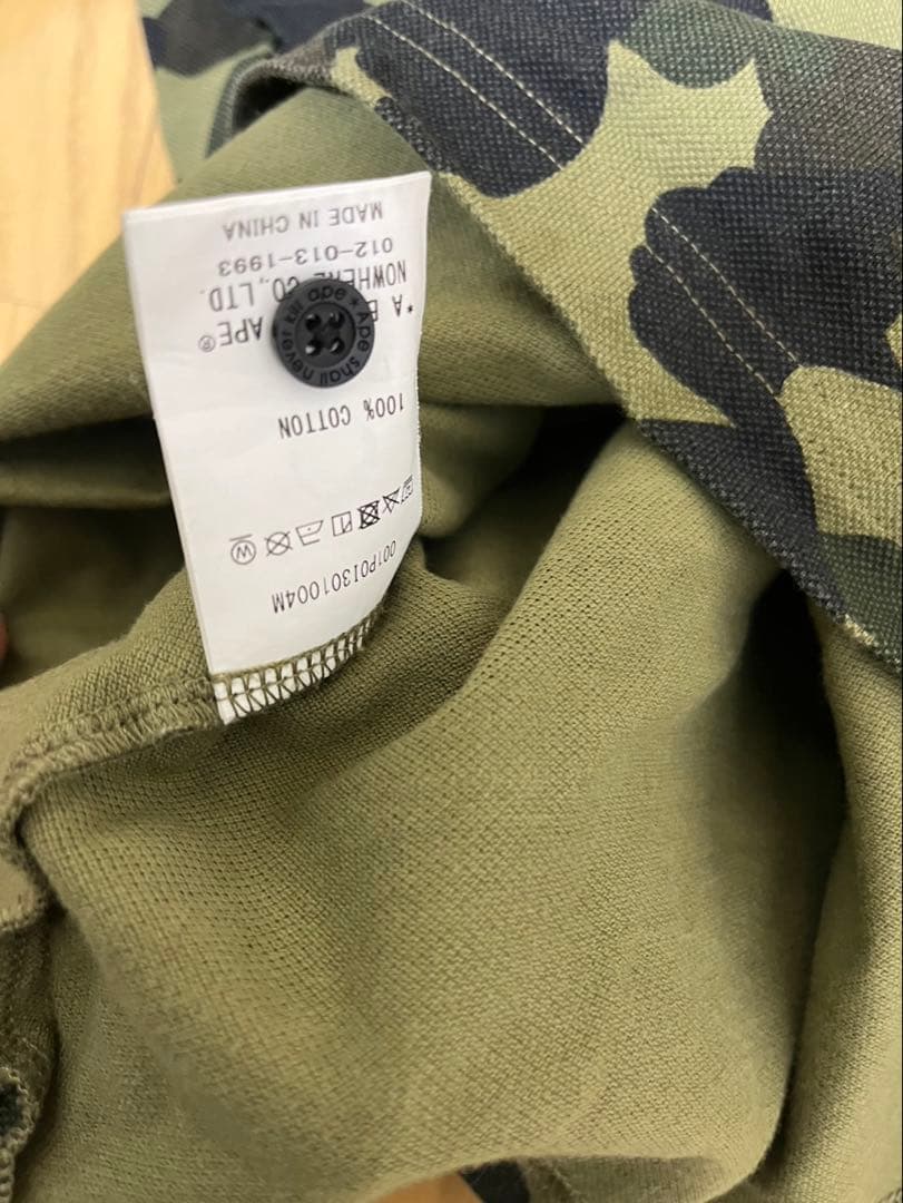 トップス 1ST CAMO ONE POINT POLO