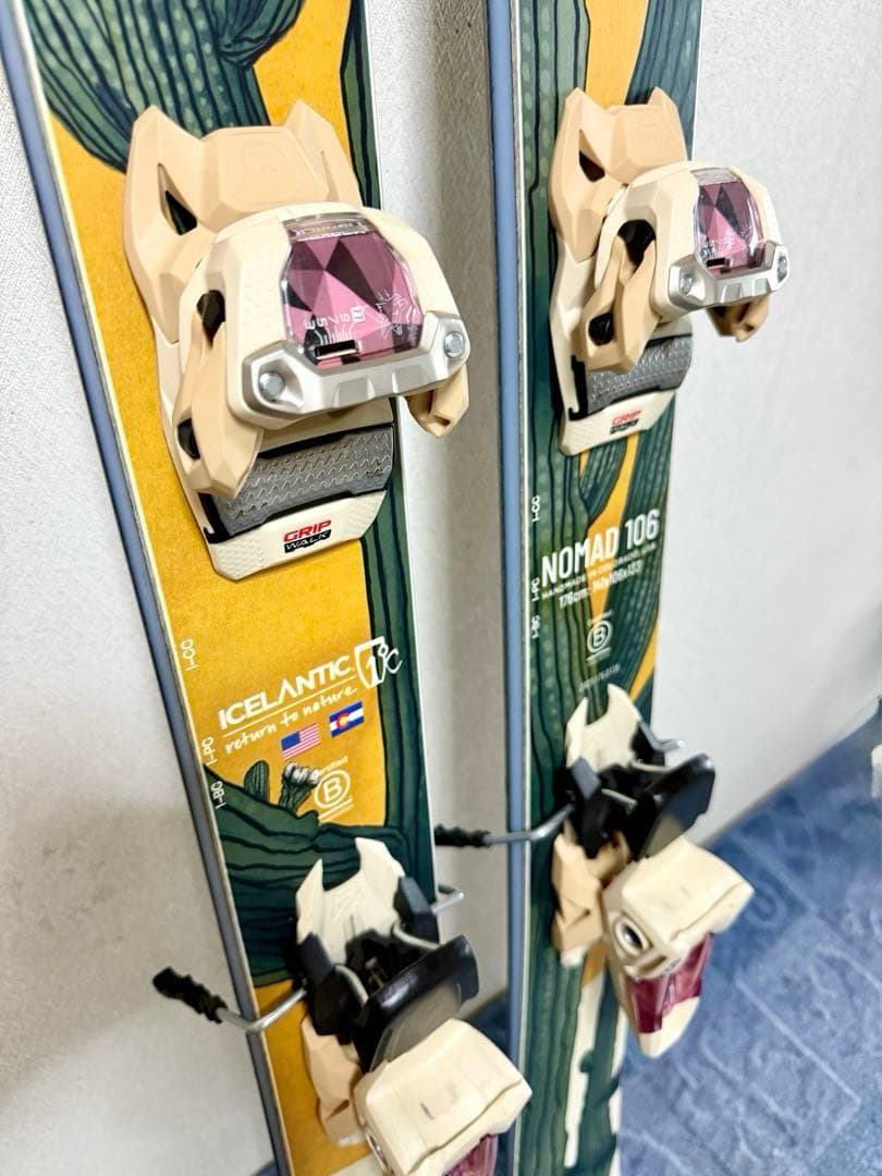 スキー ICELANTIC NOMAD 106 176cm