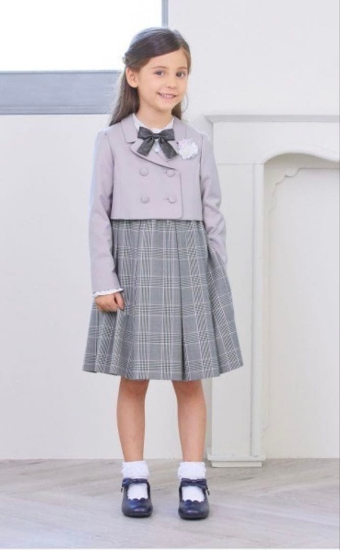 最終値下げ【【CHOPIN】ダブルショートジャケットアンサンブル　130