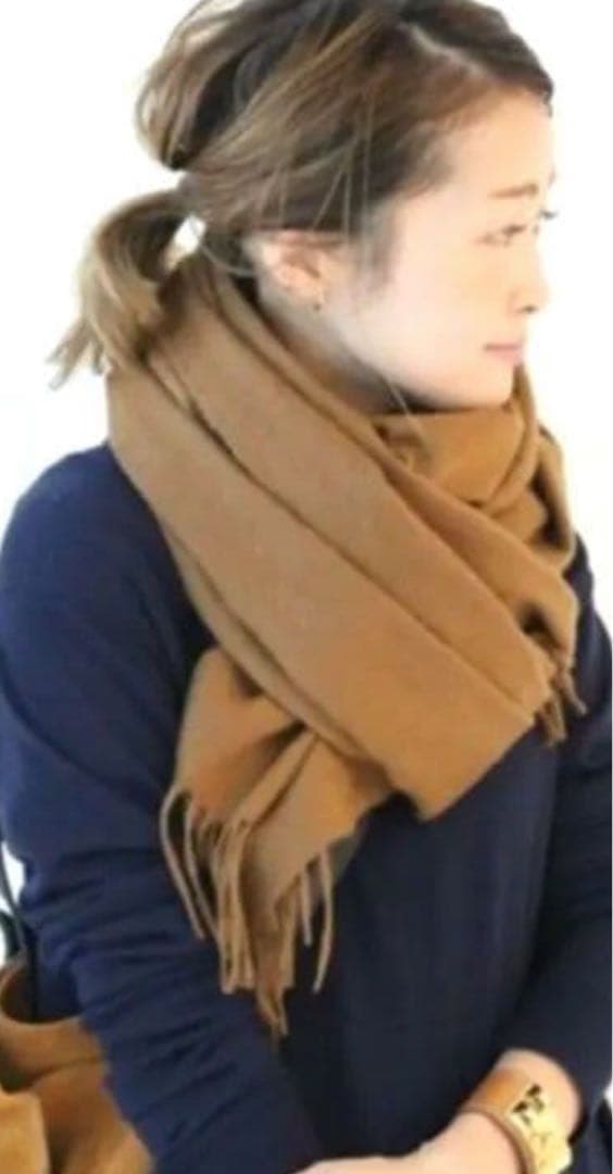 【BEGG＆CO】カシミヤストール　ドゥーズィエムクラス　マフラー