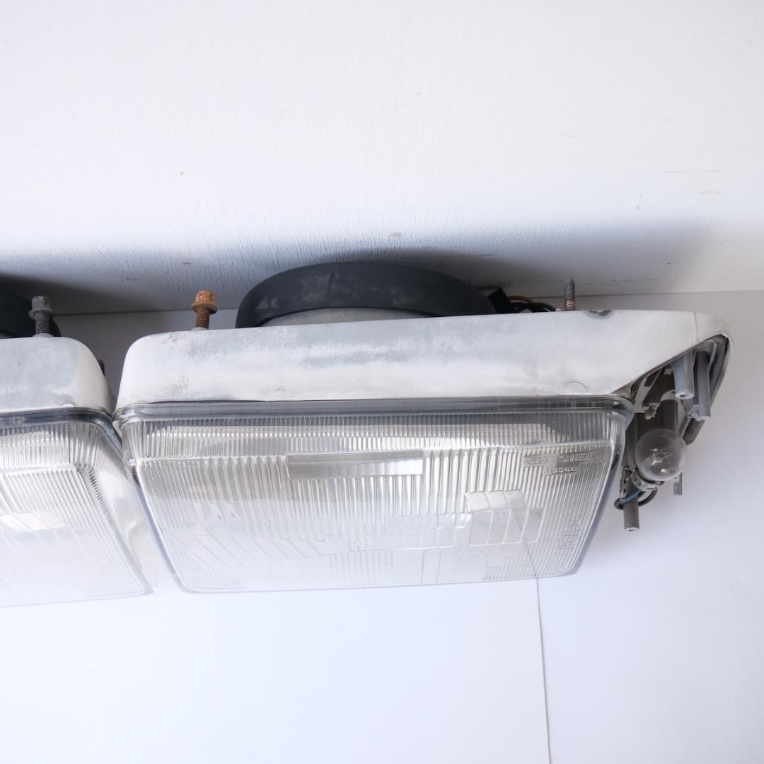 FIAT フィアットパンダ　純正　141 左側通行用　ヘッドライト左右セット