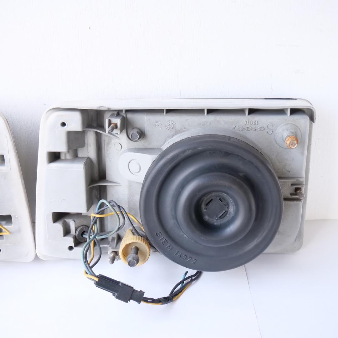 FIAT フィアットパンダ　純正　141 左側通行用　ヘッドライト左右セット