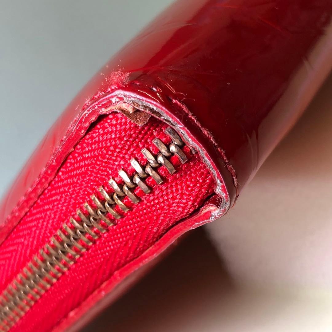 ルイヴィトン モノグラムヴェルニ エルドリッチ ラウンドファスナー長財布