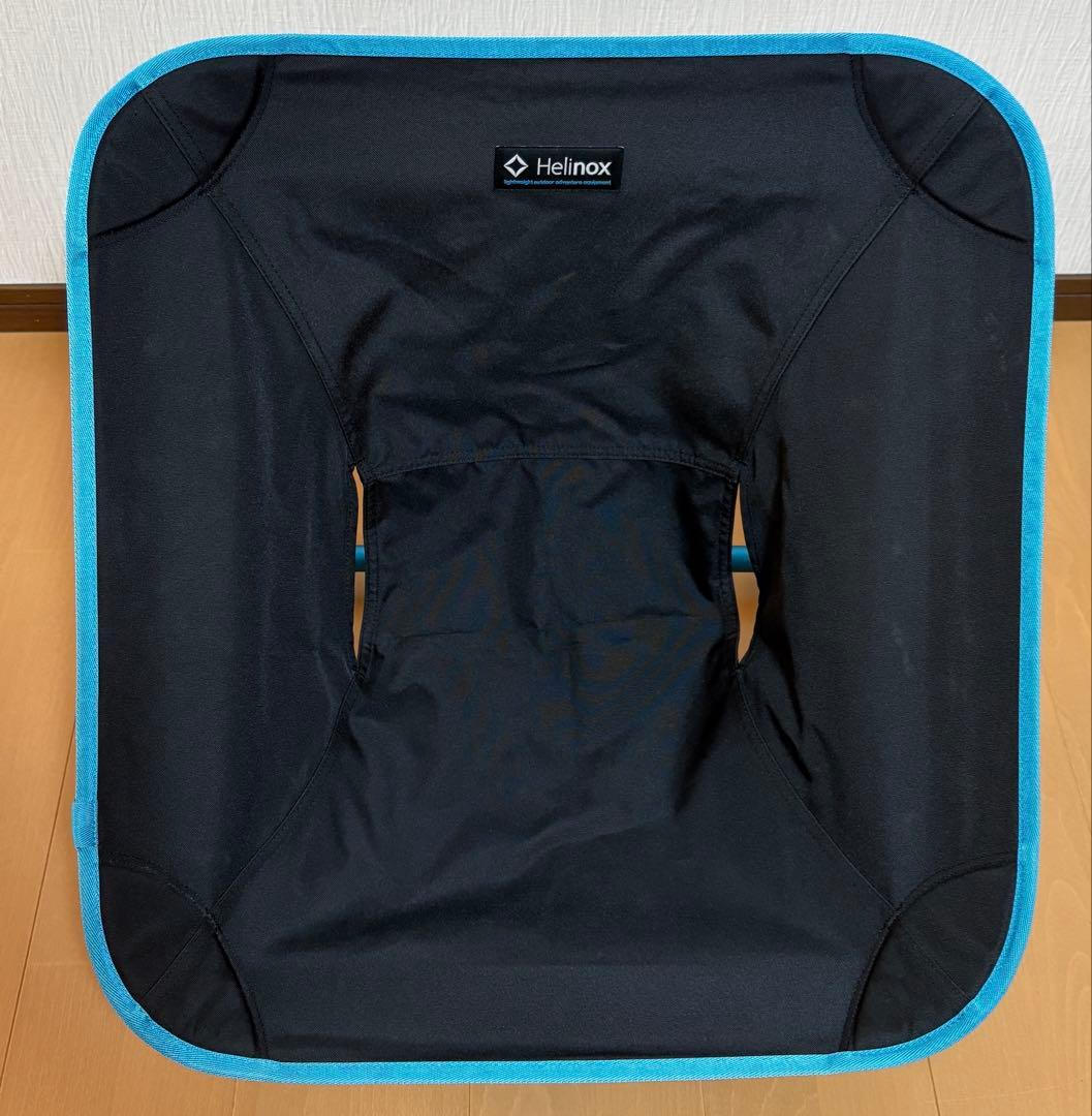 Helinox フェスティバルチェア ブラック/ブルー