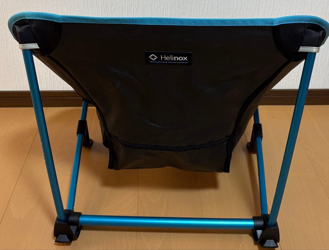 Helinox フェスティバルチェア ブラック/ブルー