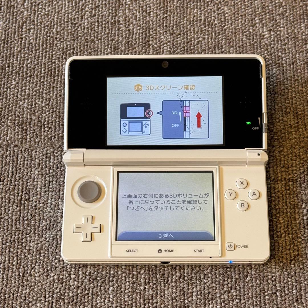 【訳ありジャンク】ニンテンドー3DS ピュアホワイト