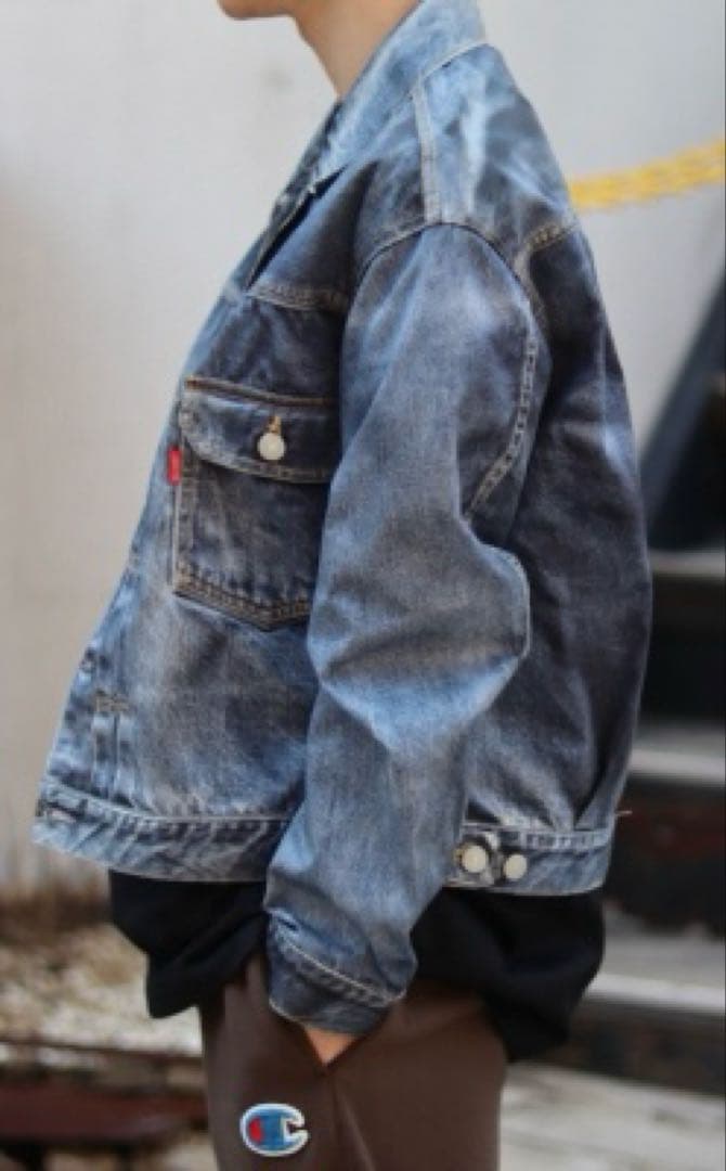 eYe JUNYA WATANABE MAN 転写　Levi's ベルベルジン