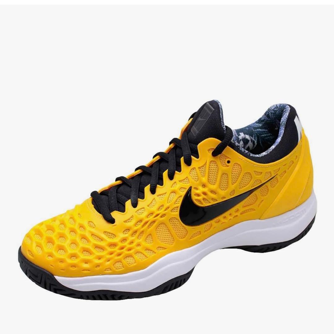 Nike Zoom Cage 3イエロー テニスシューズ
