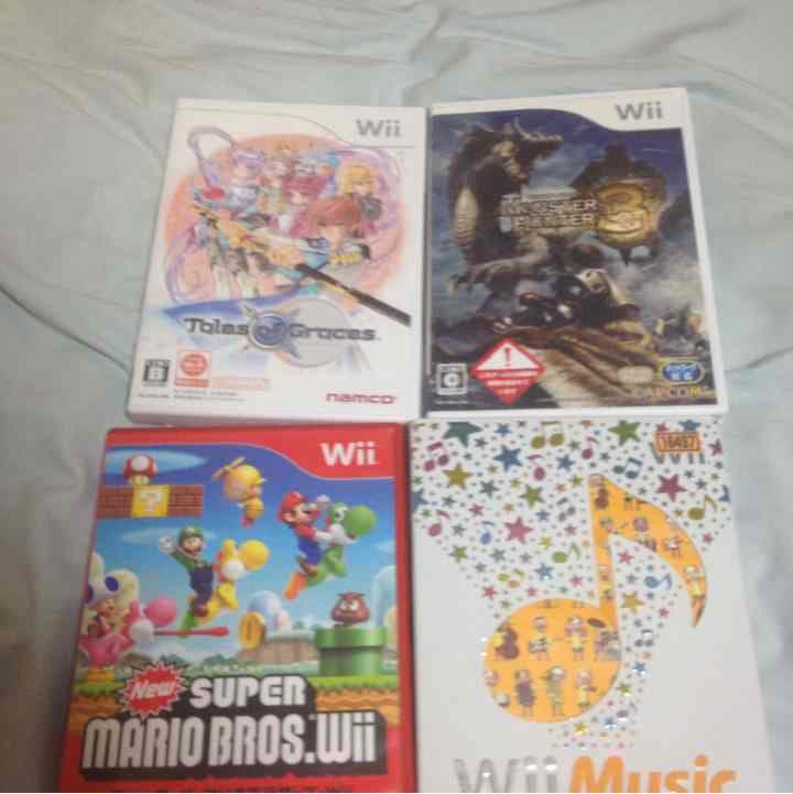 ニンテンドー wii カセット 4本