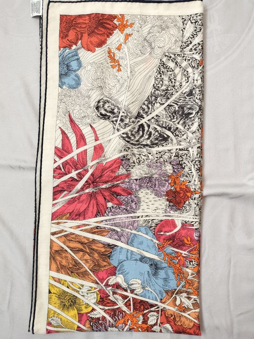 エルメス HERMES カレジェアン カシミアシルク 自然回帰