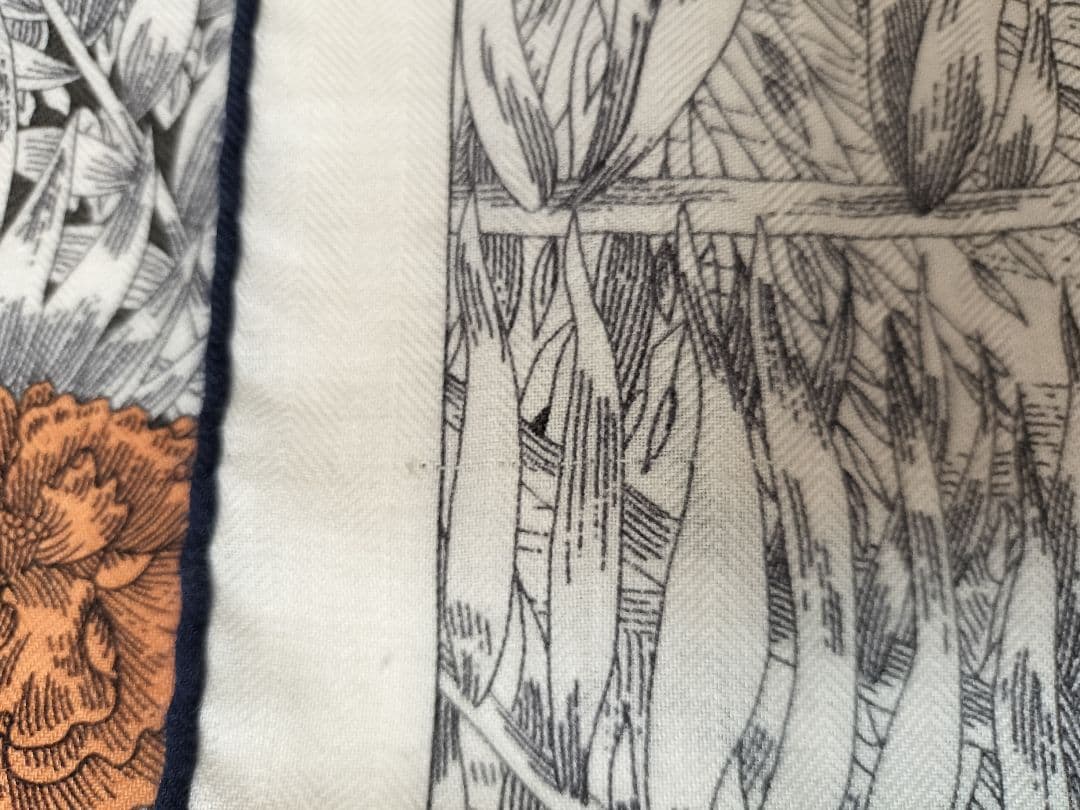 エルメス HERMES カレジェアン カシミアシルク 自然回帰