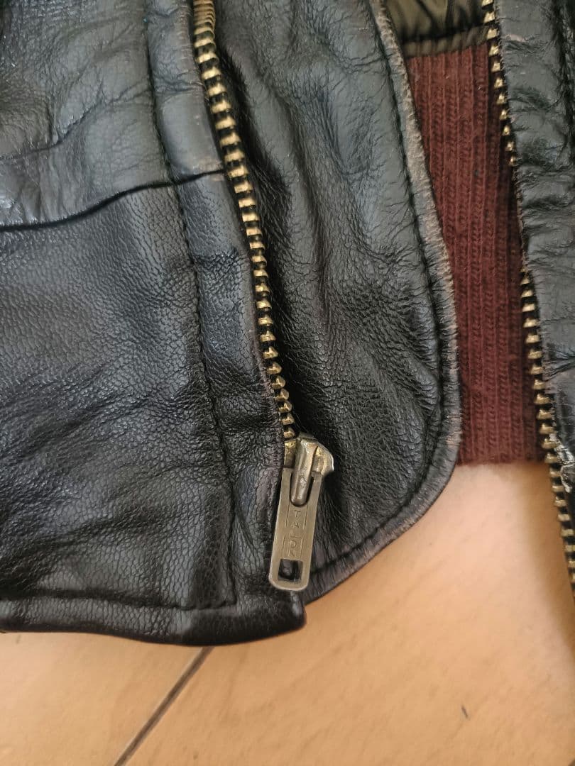 ヴィンテージレザー G-1 フライトジャケット ファー付き