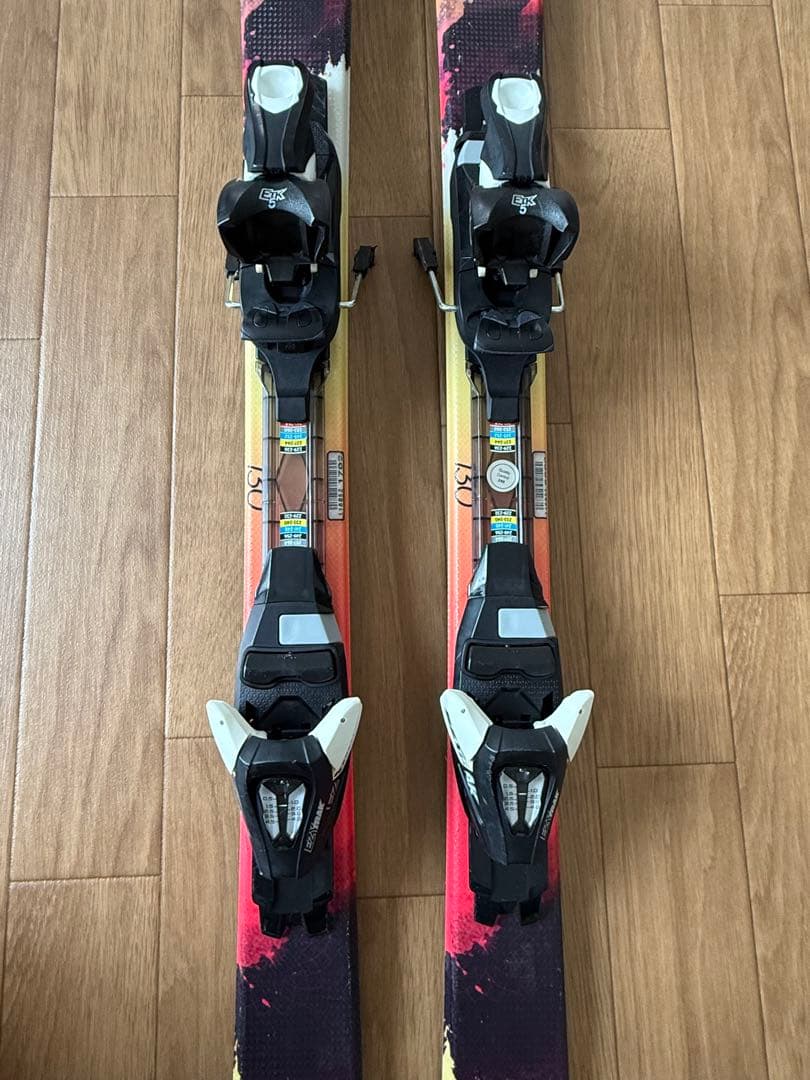 Salomon Q-Lux JR スキー板セット（ブーツ・ポール付き）