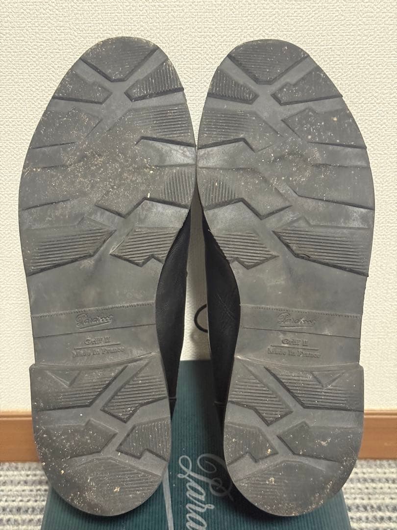 パラブーツ アヴィニョン UK8 シューツリー付き