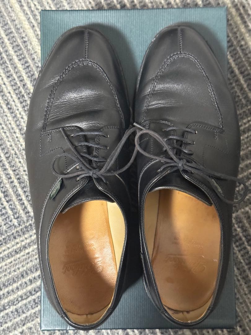 パラブーツ アヴィニョン UK8 シューツリー付き