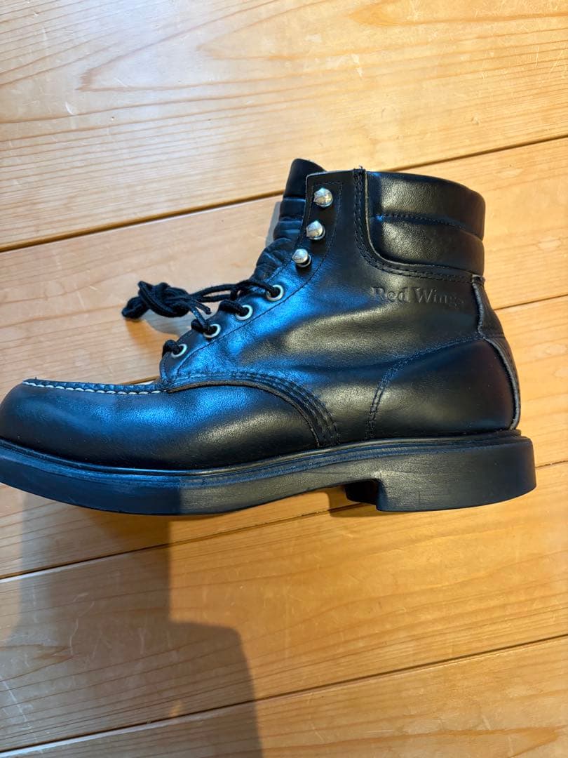 キムタク90s 羽タグREDWING8133 8E美品スーパーソールさんタク