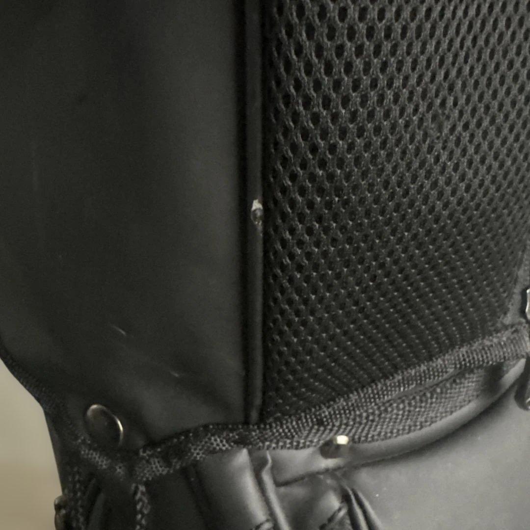 new balance キャディバッグ 黒/赤