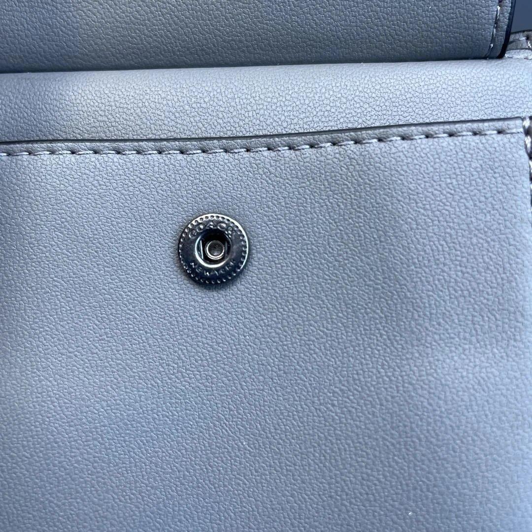 YUYA　　新品未使用　定価49,500円　COACH ライトグレー