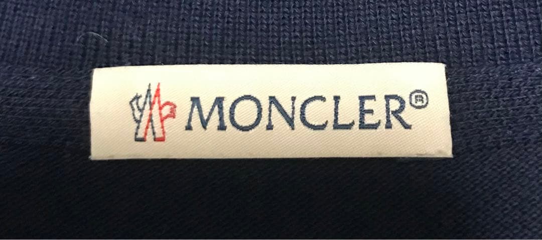 モンクレール　ダブルワッペンポロシャツ