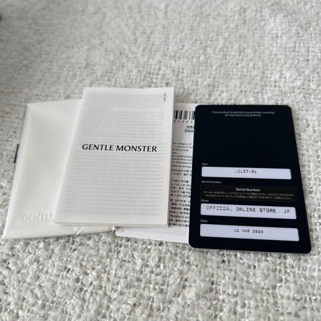 【正規品】Gentle Monster Lilit01 スクエアサングラス