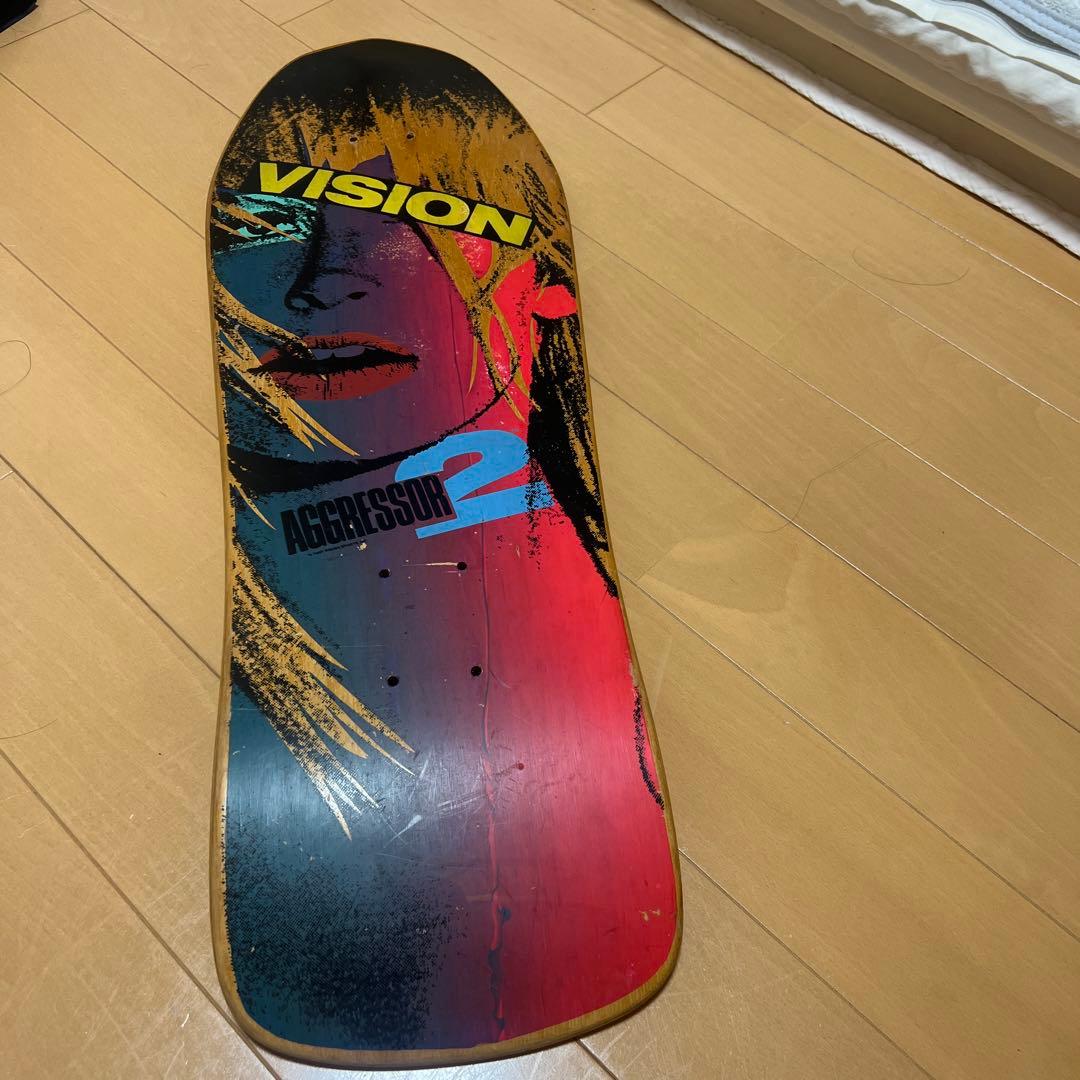 VISION AGGRESSOR 2 スケートボードデッキ
