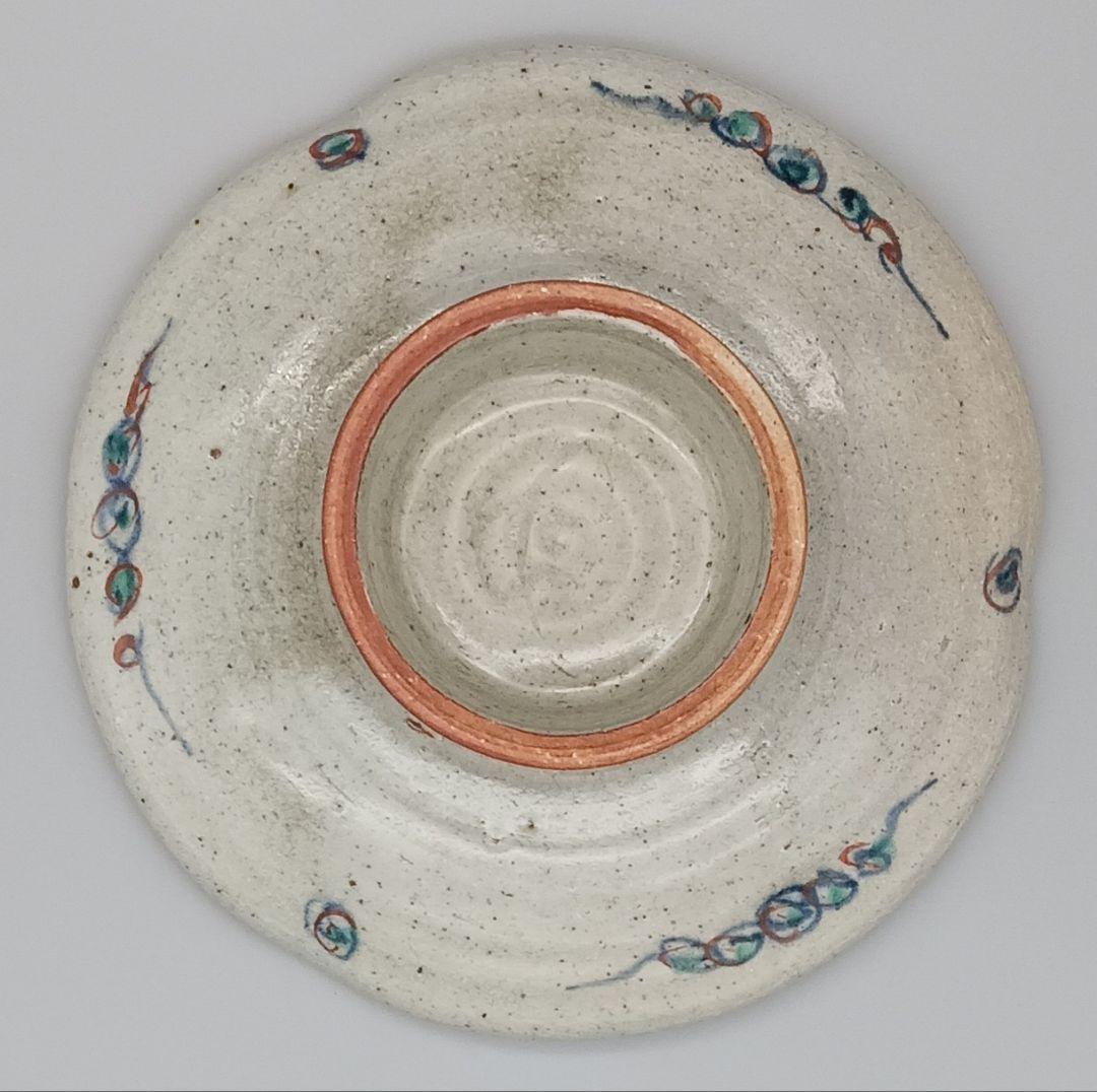 イムサエム 高台皿 器 色絵 現代作家 B