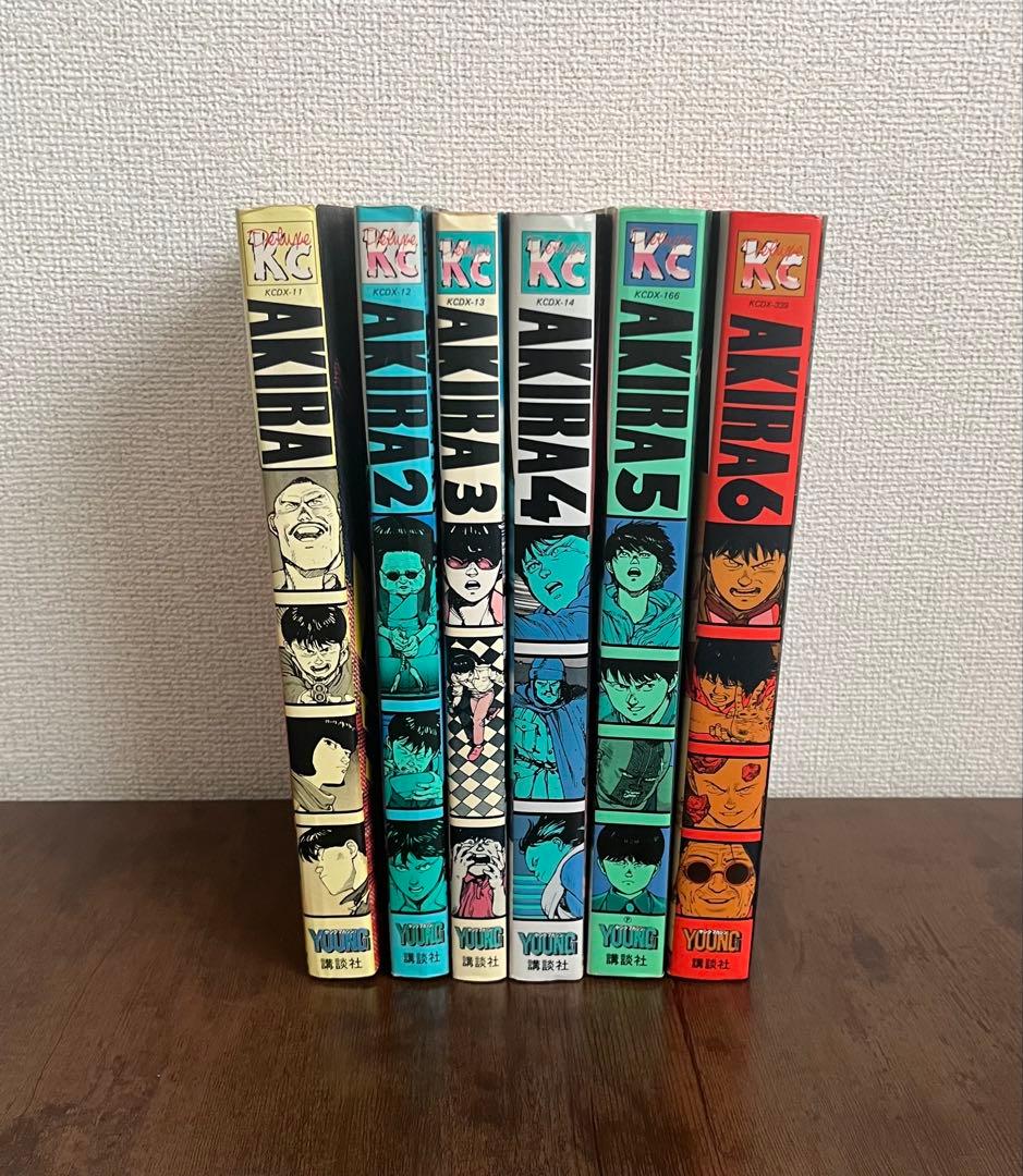 【良品・4〜6巻初版】AKIRA 全6巻 　　大友克洋