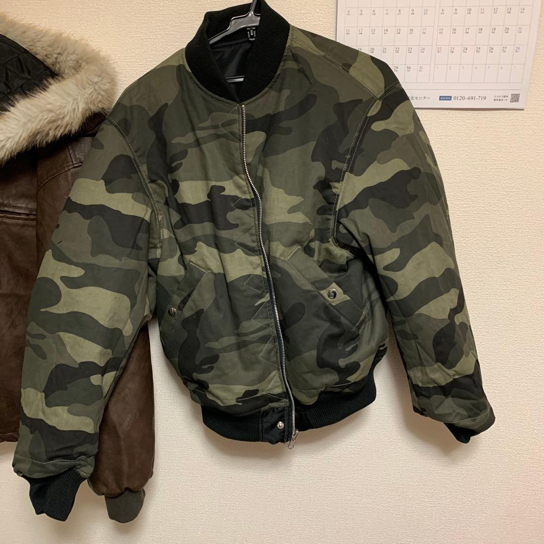 ジャケット・アウター DAIKIBELVETcamoreversible ma1 jacket