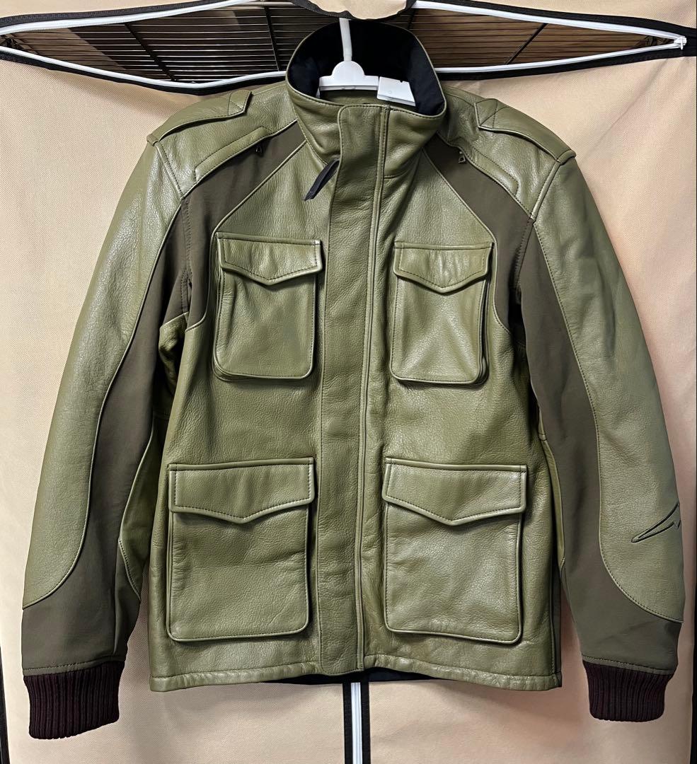 フィールドジャケット　L 新品　クシタニ レザージャケット K-0703