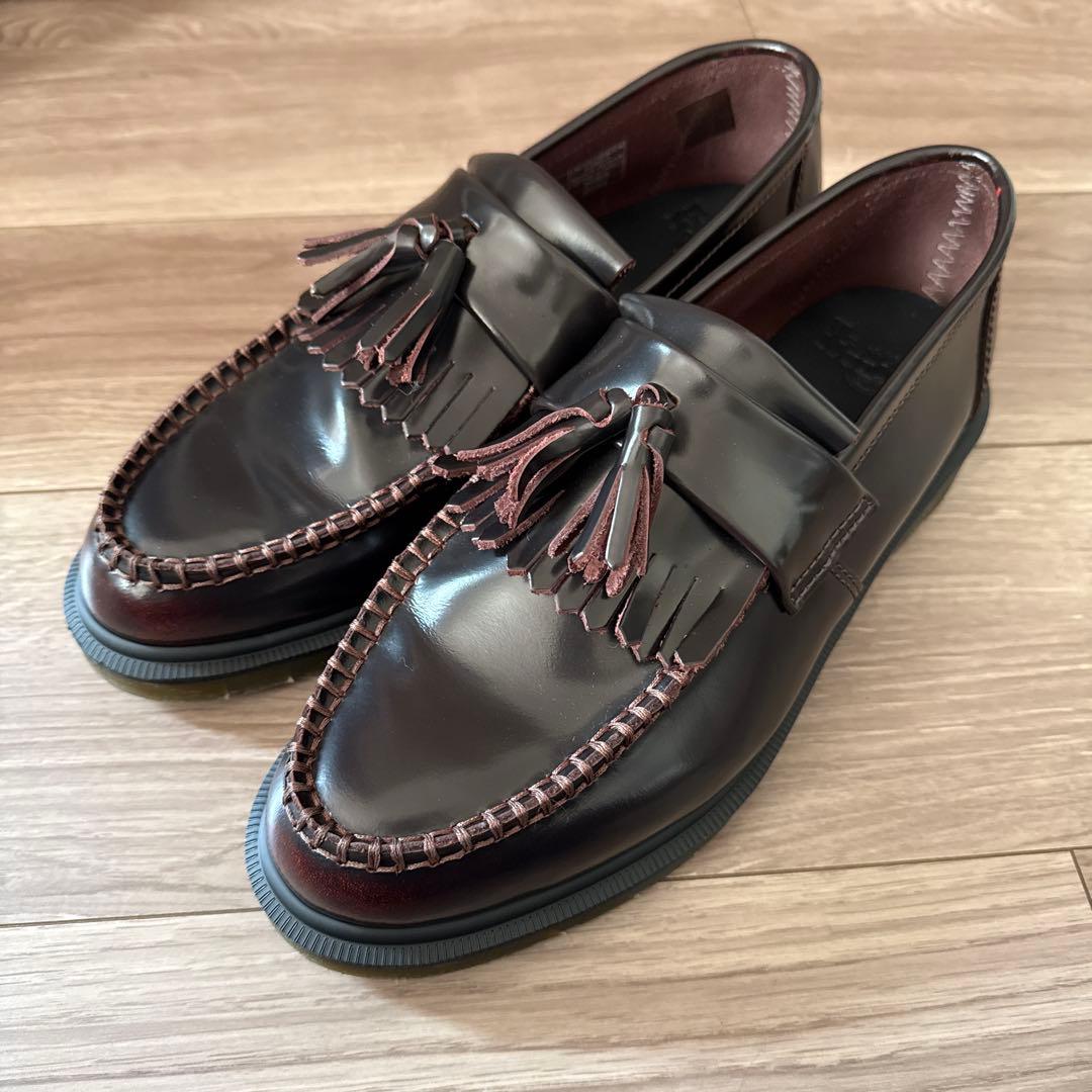 ADRIAN タッセルローファー UK8