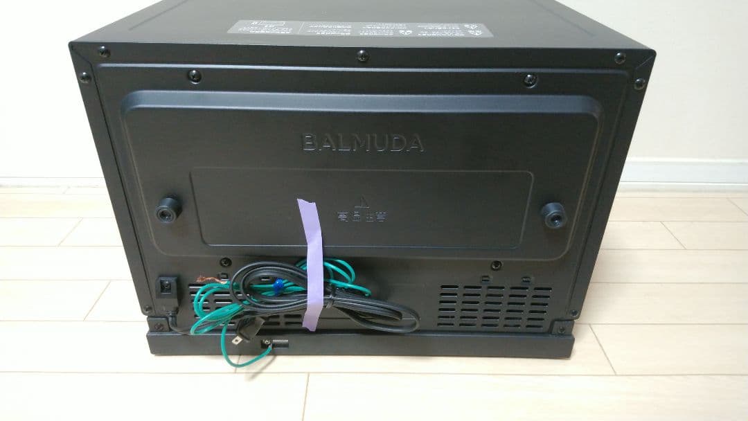 BALMUDA オーブンレンジ THE RANGE　K04A-BK 21年製