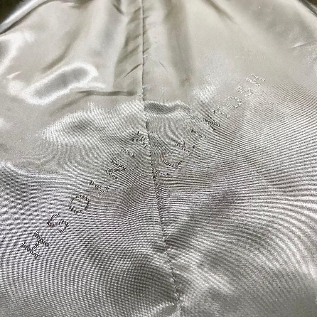 マッキントッシュ　ニューハンビーフード　ウールメルトンコート　ブラック　6