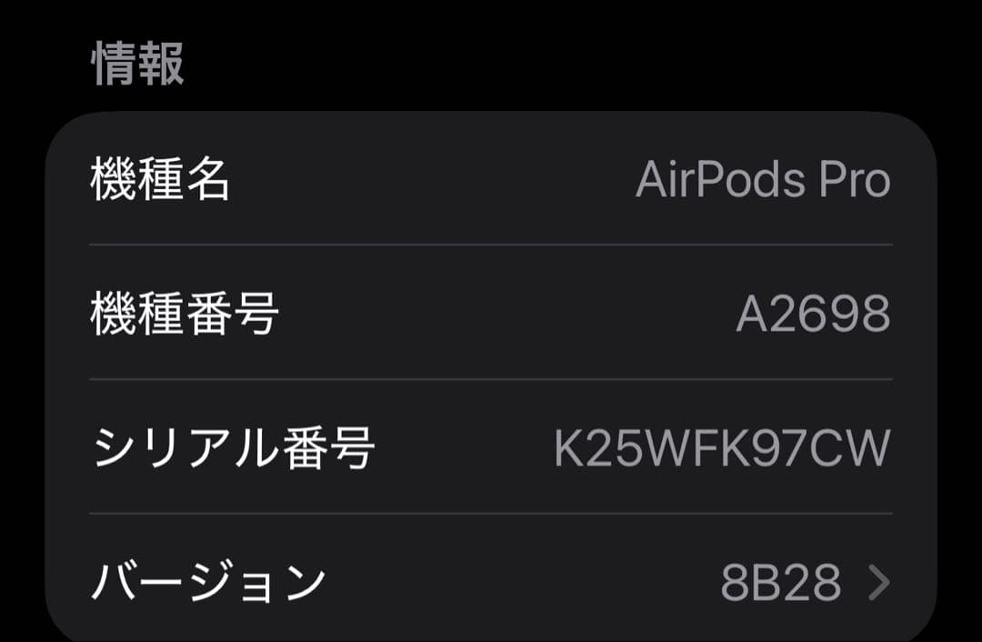 Apple AirPods Pro 2 第2世代 付属品完備 ワイヤレス