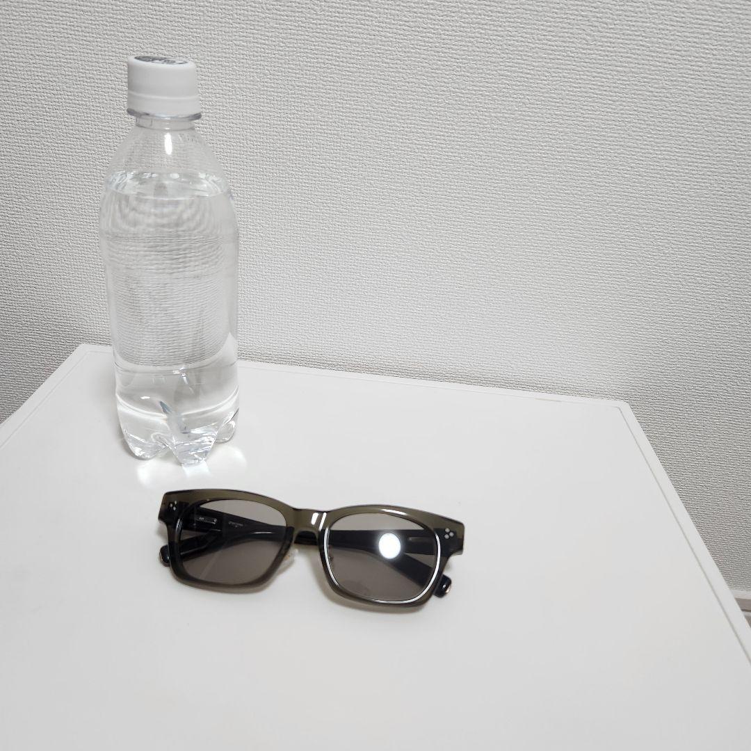 【美品】ユナイテッドアローズ×Zoffコラボ サングラス　黒緑ケース&クロス付