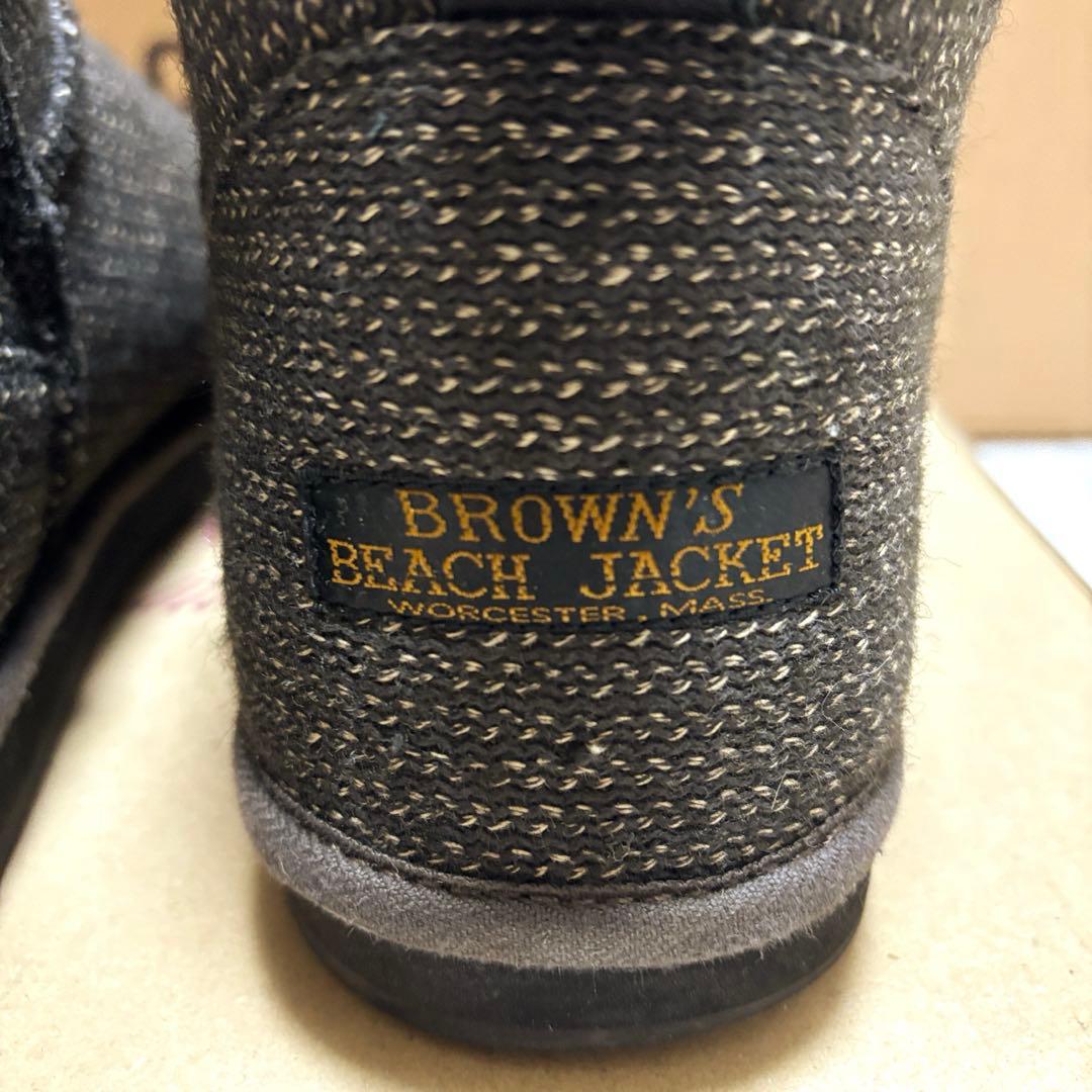 靴 FULLCOUNT BROWN'S BEACH BOA BOOTS M