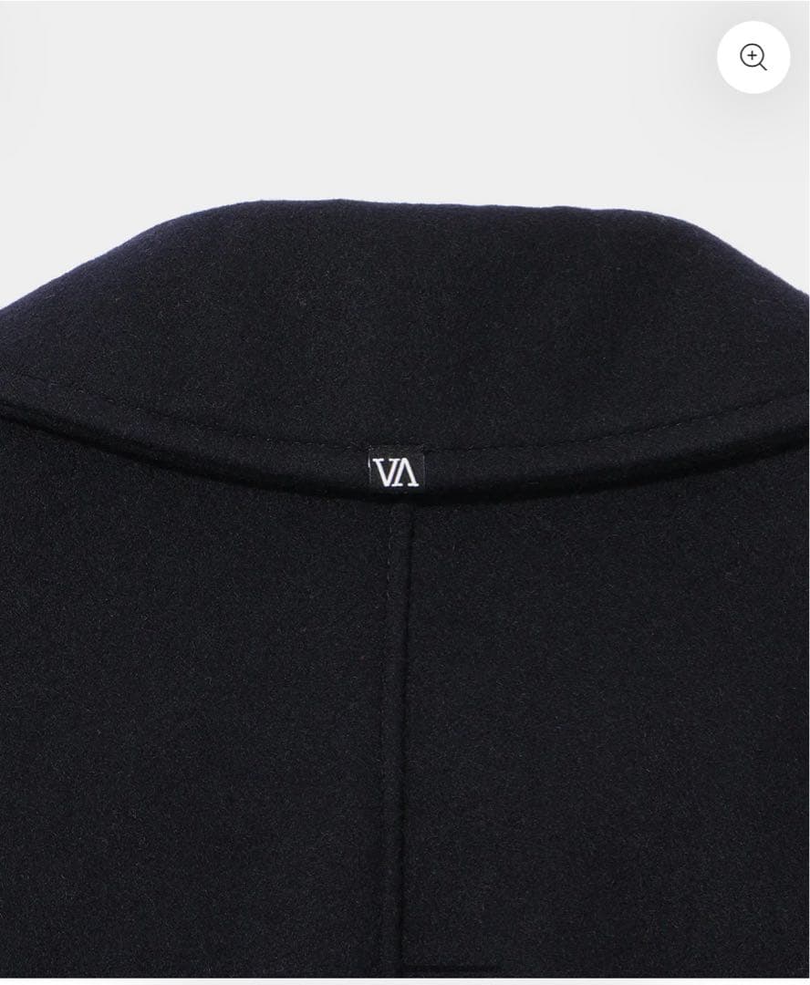 【新品】V.A. ×SCHOTT ピーコート黒 M fragment 藤原ヒロシ