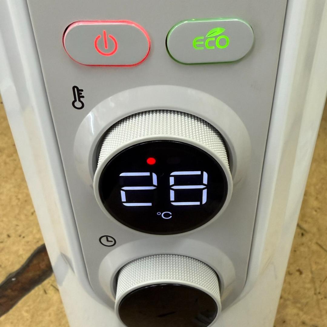 ★デロンギ　アミカルドオイルヒーター　ECOモード　RHJ35M1015-LG