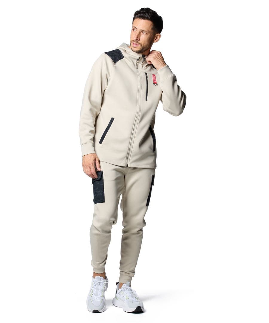 AKI様　UAアーマーニット　ハイブリッド　フルジップジャケット