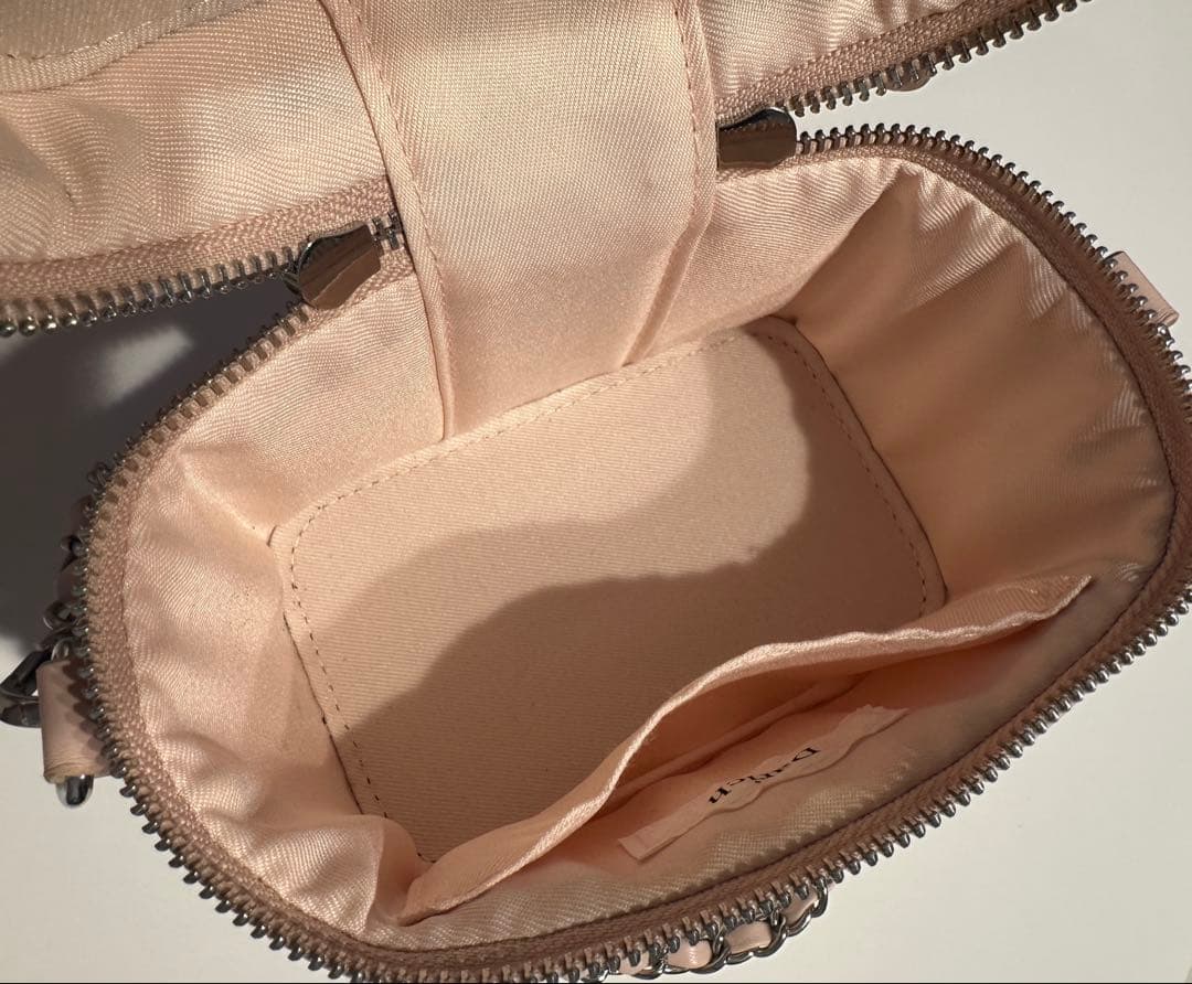 Darich キルティングビジュースクエアミニバッグ PNK