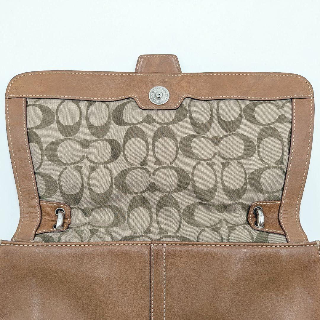 COACH ソーホー ワンショルダーバッグ レザー ブラウン 肩掛け コーチ