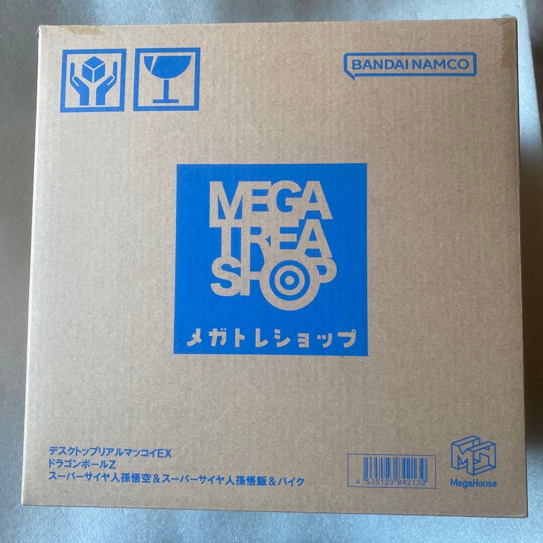 ドラゴンボール　デスクトップリアルマッコイEX 悟空　悟飯　バイク　未開封