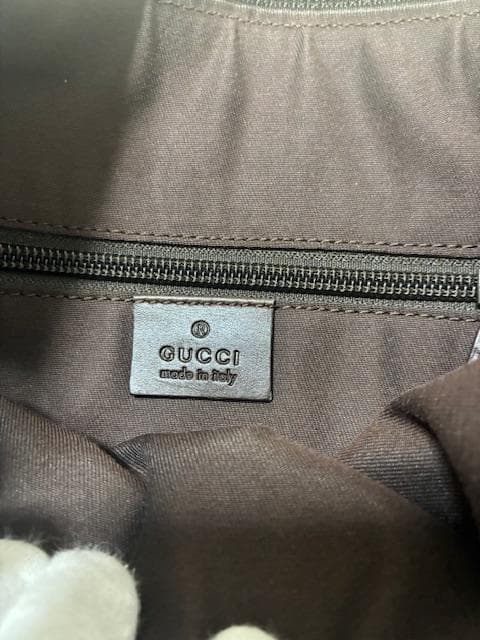 ☆美品☆GUCCI　GGキャンバス　ショルダーバッグ　ブラウン系