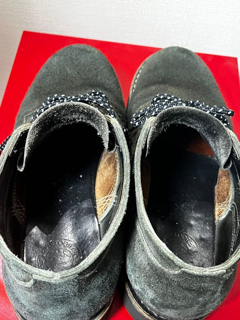 HATHORN BOOTS スエード　オックスフォード　ブーツ 81/2E