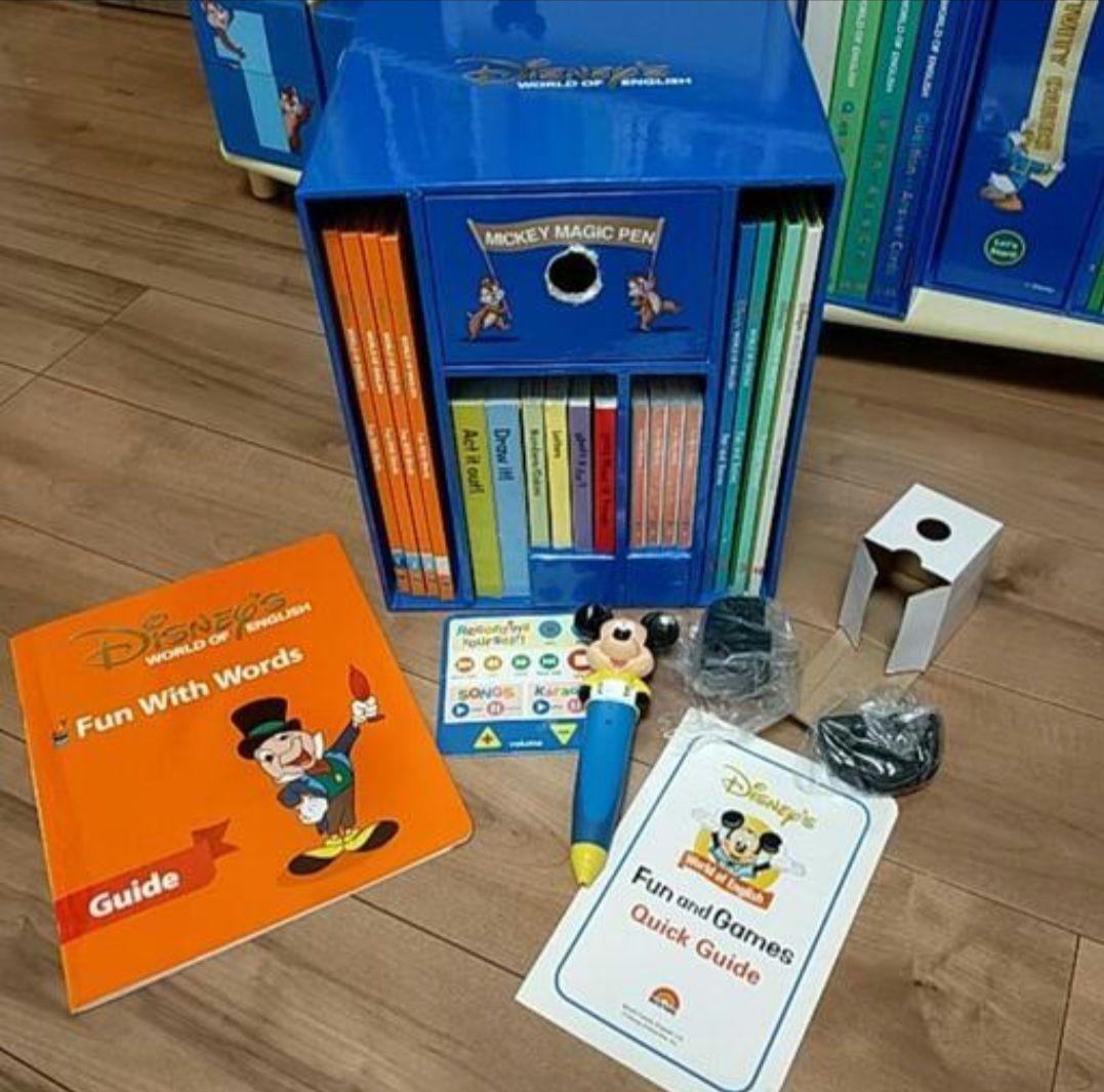 英語教材♡ミッキーマジックペンセット ファンアンドゲームズ　ファンウィズワーズ