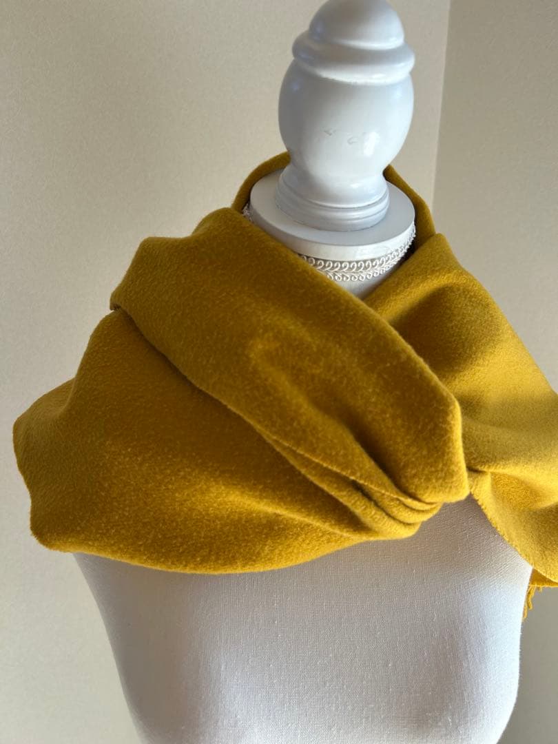 HERMES エルメス　カシミヤマフラー