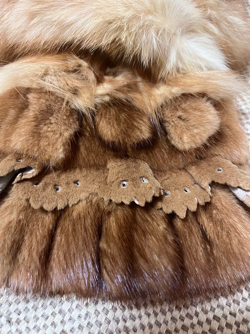 インポートロッサ セーブルミンク ストール